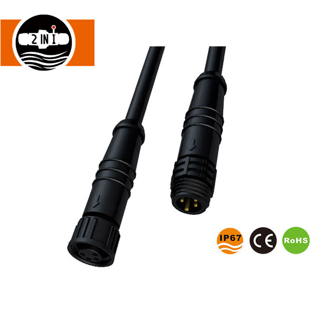 IP67 3 Pin Waterproof Connector