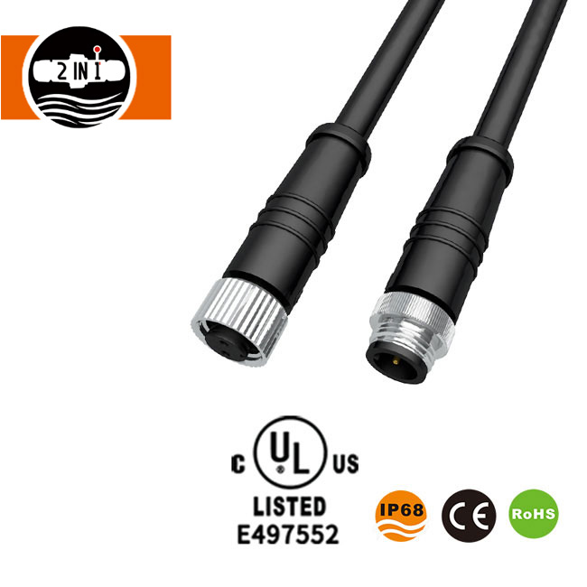 M12 Waterproof Connector ສາຍໄຟຟ້າ